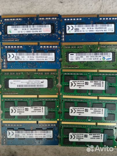 Оперативная память для ноутбука sodimm DDR3 ддр3