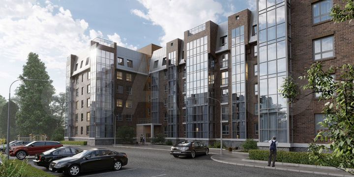 3-к. квартира, 71,5 м², 1/6 эт.