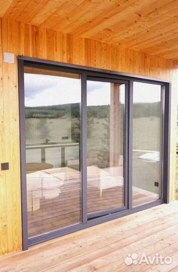 Алюминиевые окна в дом рассрочка