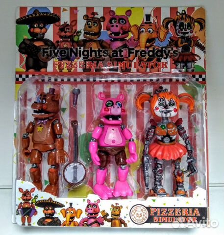 Аниматроники Pizza Simulator 3 в 1
