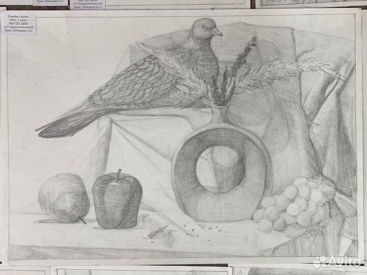 Картина карандашом