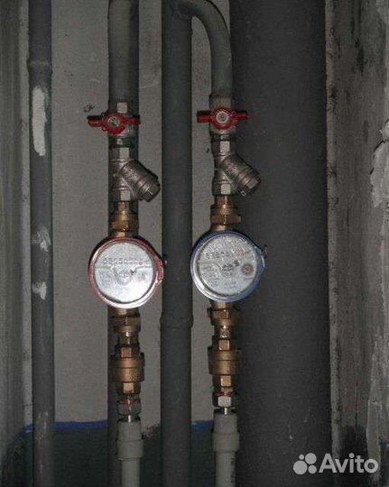 Установка и замена счётчиков воды