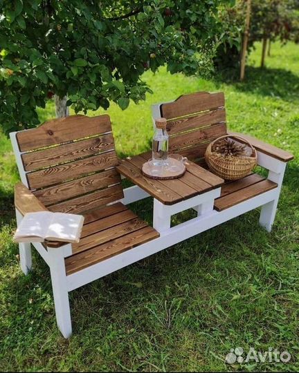 Скамейка лавочка садовая
