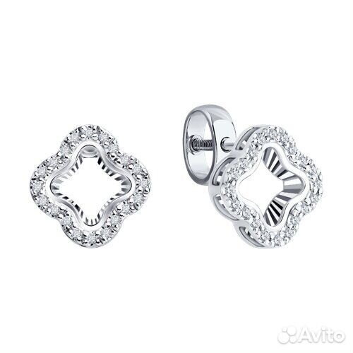 Серьги sokolov из золота, 1022366-3