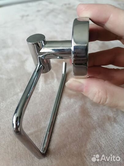 Держатель для туалетной бумаги хромированный новый