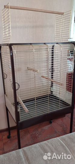 Клетка-вольер для крупных попугаев interzoo