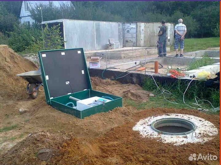 Септики ремонт монтаж под ключ