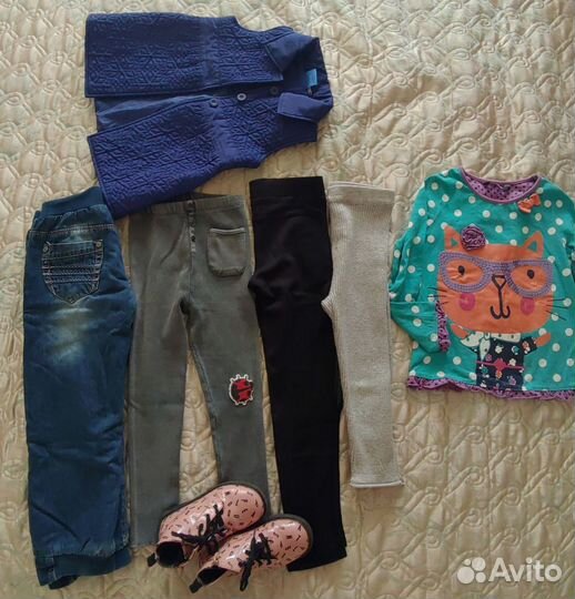 Пакет вещей для девочки 3-5л