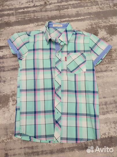 Рубашка 2 шт, размер 122