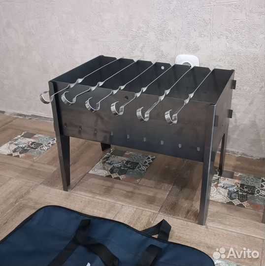 Мангал разборный походный Тонар 2мм