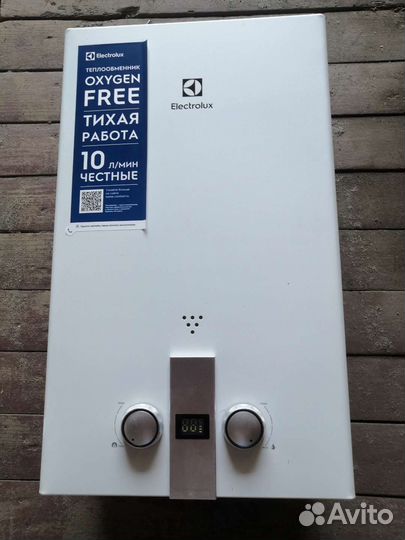 Газовая колонка electrolux