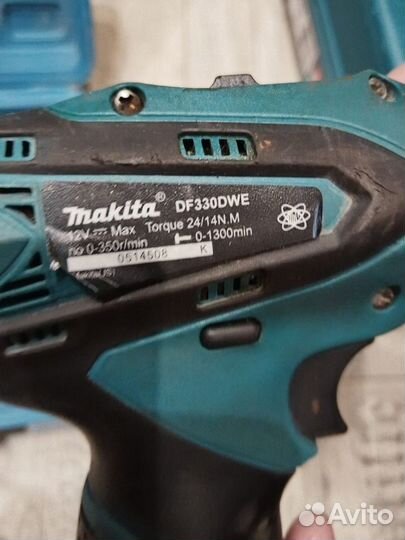 Аккумуляторная дрель шуруповерт makita 12v