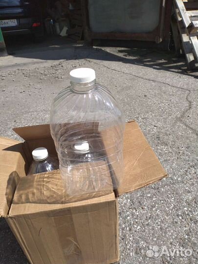 Пэт Бутылка 5л Фляга 40л Канистра 20л пэт