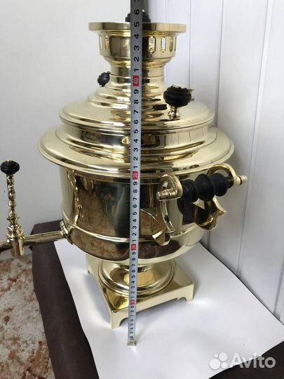 Самовар антикварный угольный Кастрюля 6.5 л