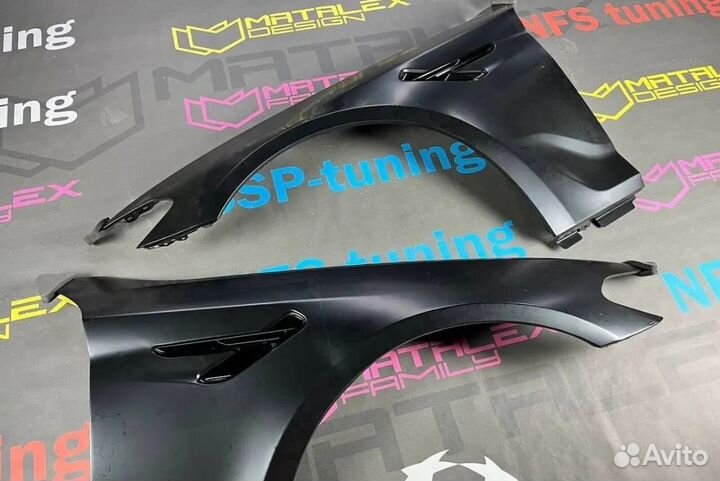 Крылья BMW G20, стиль BMW M3 G80