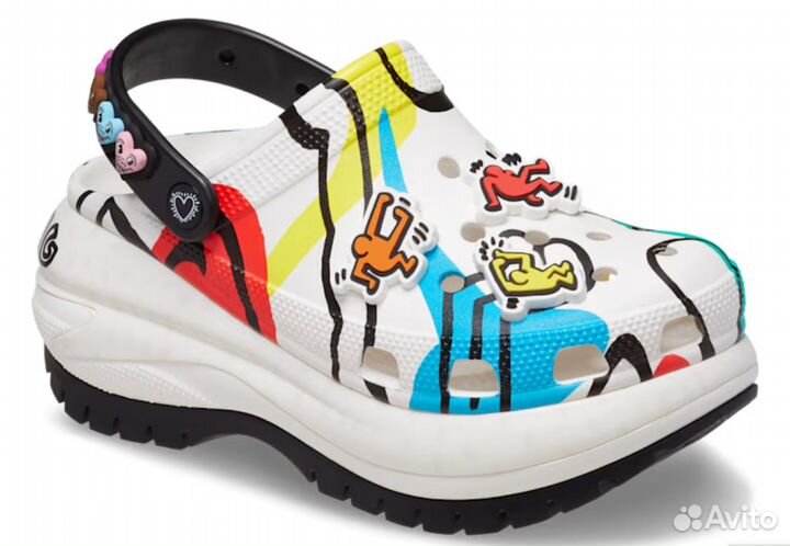 Crocs Keith Haring mega crush clog