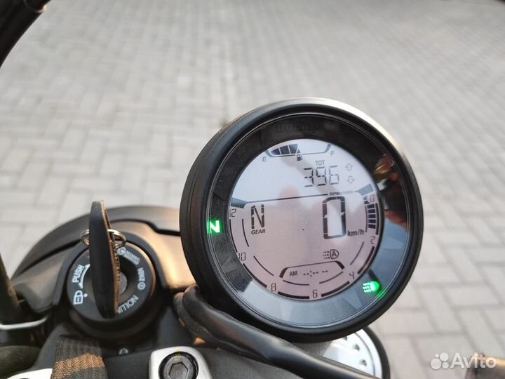 Ducati scrambler icon dark