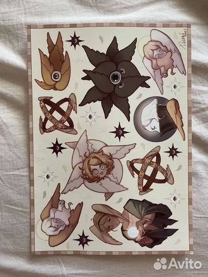 Наклейки стикеры