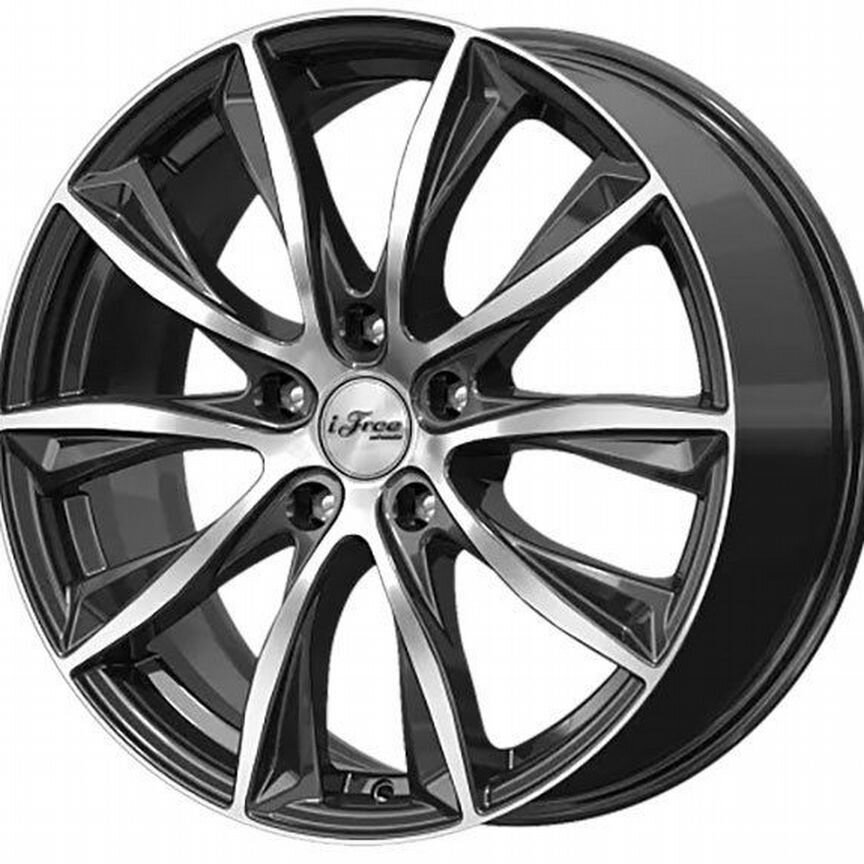 Диски iFree Каzантип 7.5x18 5x114.3 ET40 D66.1 Блэк Джек