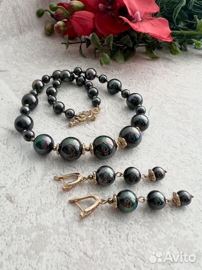 Колье и серьги