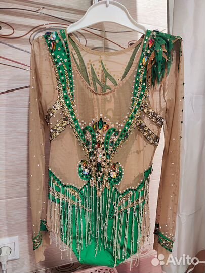 Купальник для художественной гимнастики на рост 14