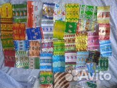 Обёртки, завертки от шоколадных конфет