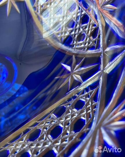 Ваза хрустальная