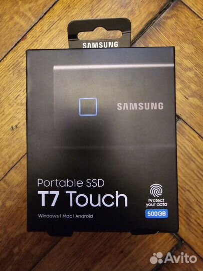 SSD Samsung T7 Touch 500GB