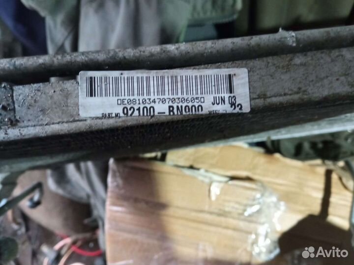 Радиатор Nissan Primera p12 dci 2.2