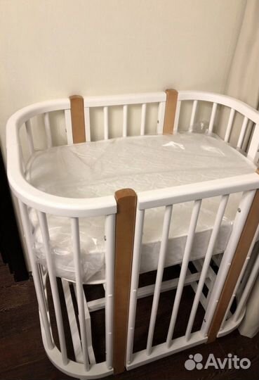 Детская кроватка трансформер новая