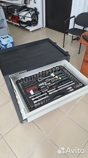 Тележка инструментальная 6 ящиков с инструментом