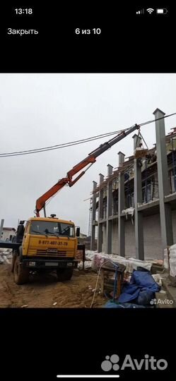 КАМАЗ 4310 с КМУ, 1990