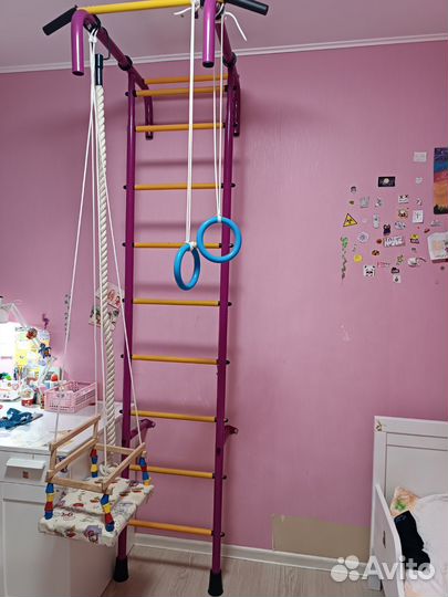 Детская шведская стенка бу