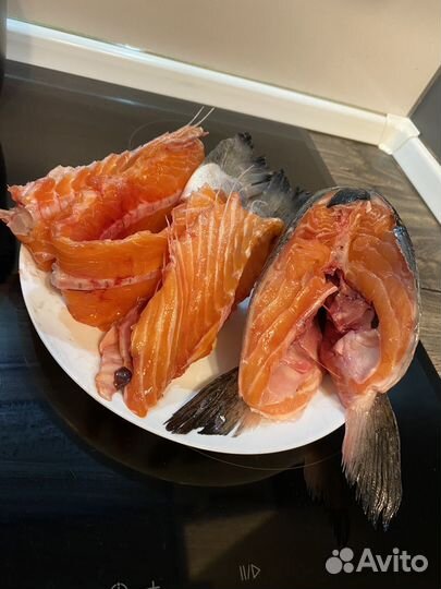 Суповой набор сёмга, форель, обрезь