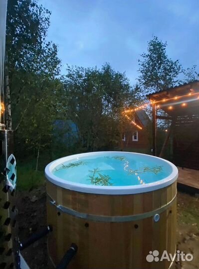 Банный чан купель с подогревом Ирий Комфорт