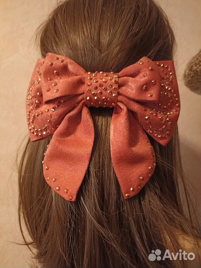 Заколка-автомат бант