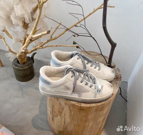 Кеды golden goose зимние
