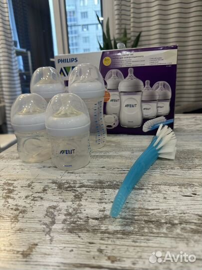 Бутылочка philips avent набор