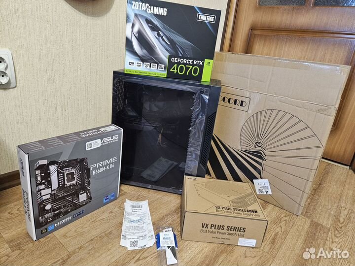 Игровой пк rtx 4070