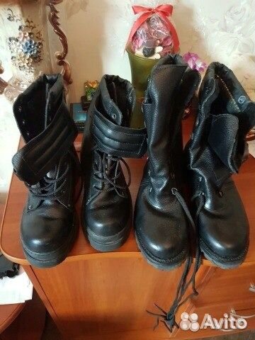 Берцы натуральная кожа(новые ) 39 размер
