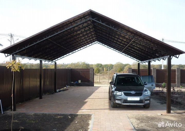 Навесы/беседки/козырьки/под ключ