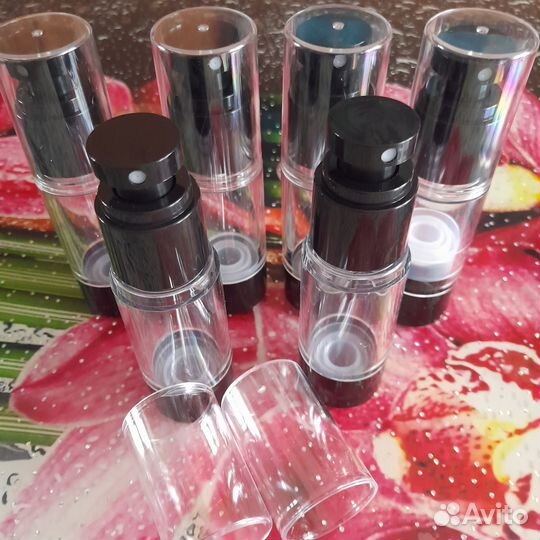 Вакуум.дорожный флакон для косметических средств