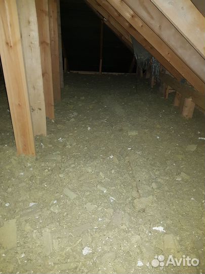 Минеральная вата в 160 литровых мешках,много