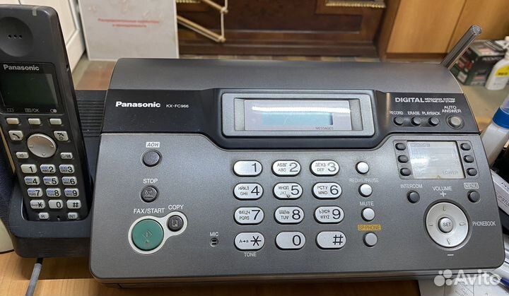 Факсы panasonic kx