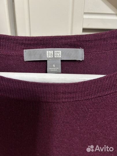 Джемпер uniqlo из мериносовой шерсти размер S