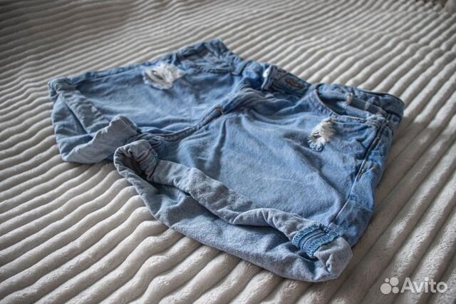 Шорты джинсовые