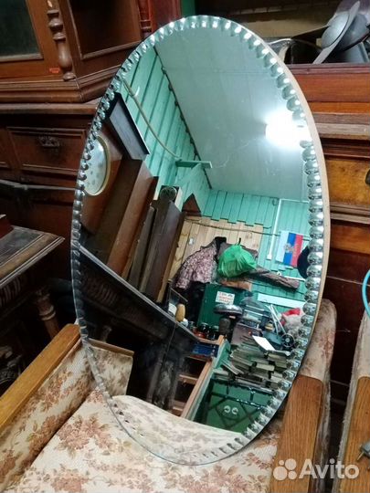Зеркало винтажное советское. Настенное. Лот 1