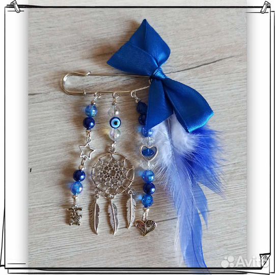 Именная булавочка 