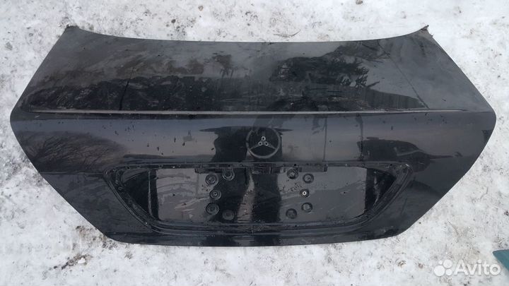 Крышка багажника mercedes w220 черная мерседес