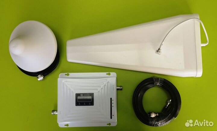 Комплект усиления сотовой связи 900, 1800, 2600 Мг